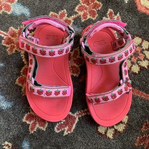 Teva Hurricane Strawberry Velcro Sandals Toddler 8
